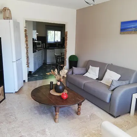 شقة Les Palmiers, T2 Confortable En Rez De Jardin, Bord De Mer, Terrasse *